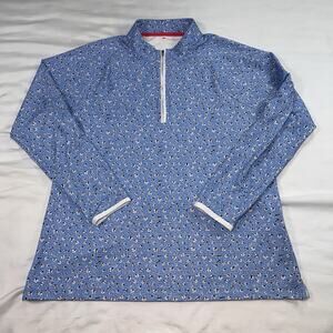 Peter Millar Pullover Women’s Size XL Performance Perth UPF 50+ Mira Vista Logo